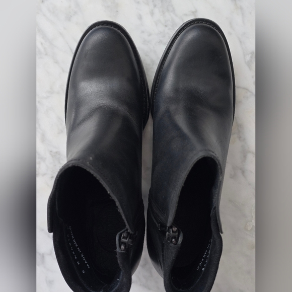 WOLVERINE 1000 Mile Black Leather Zadie Ankle Booties Women's Size 6 - Picture 9 of 11